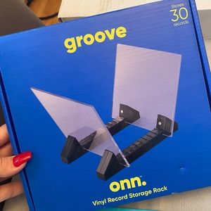 Record Storage Rack